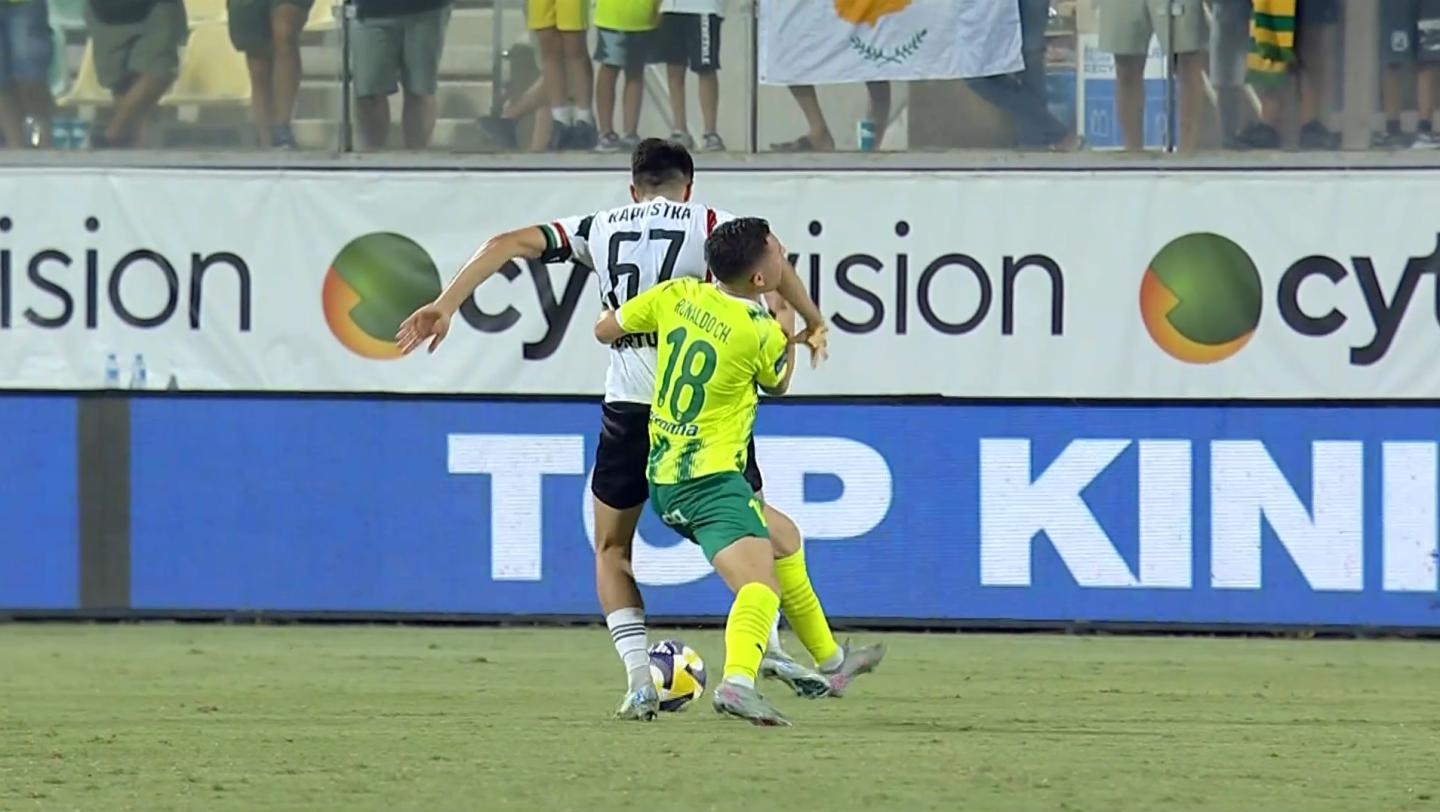 AEK Larnaka - Legia Warszawa 4:1 (07.08.2025)