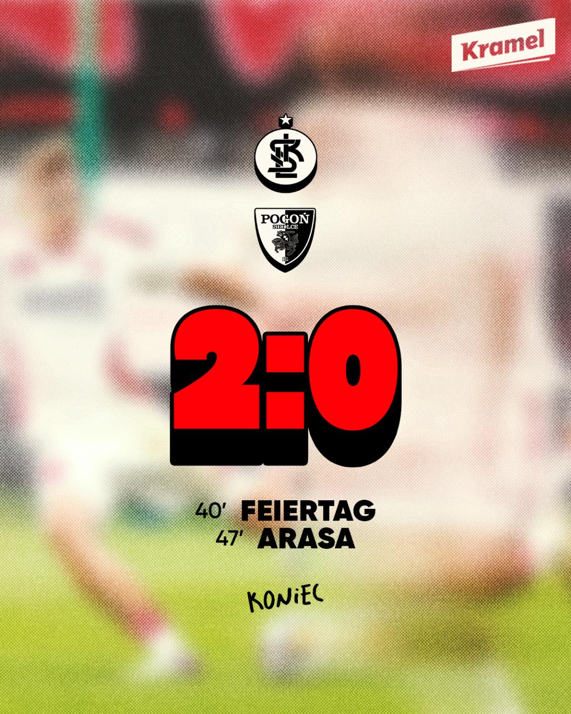 ŁKS Łódź - Pogoń Siedlce 2:0, 13.09.2024