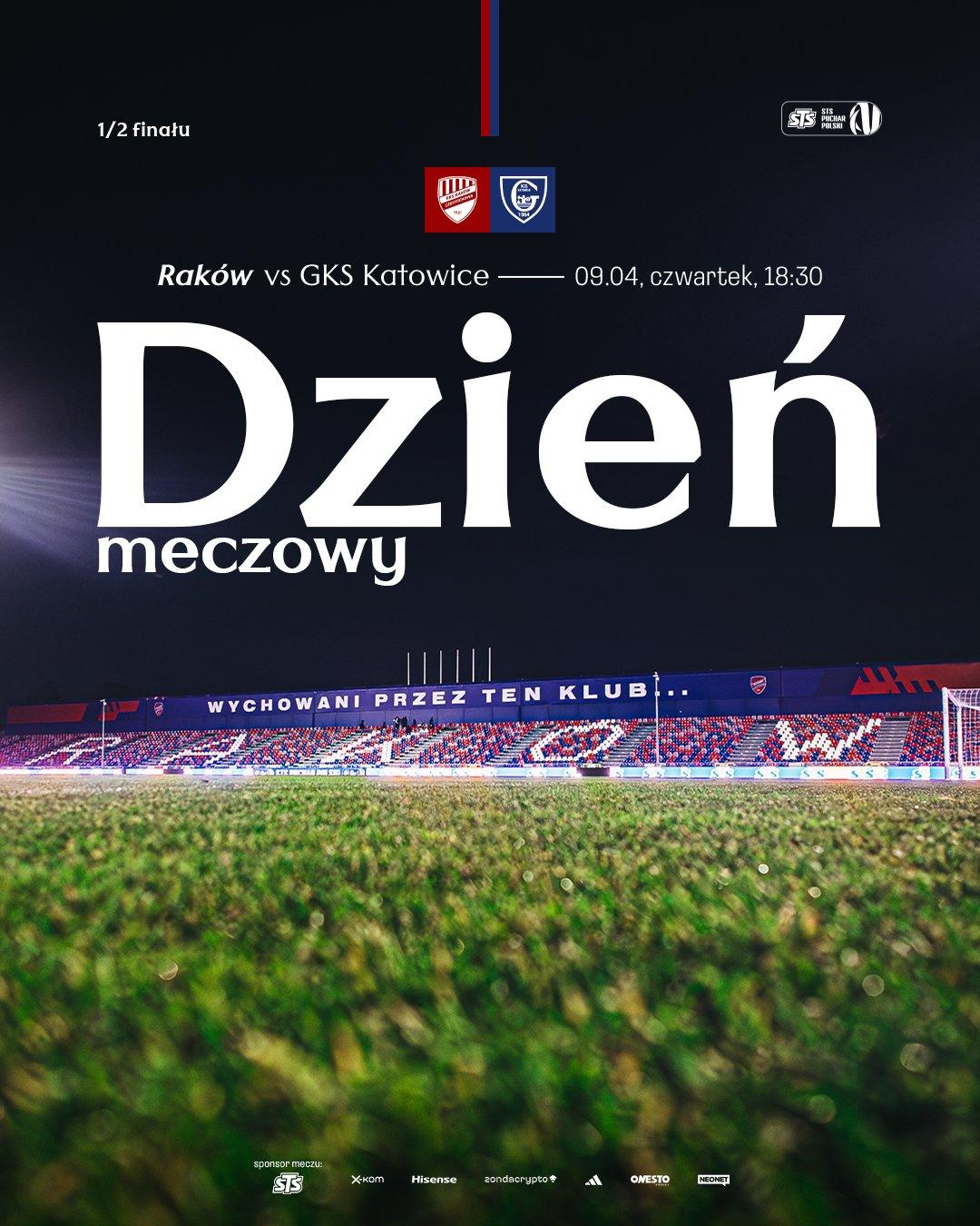 Raków Częstochowa - GKS Katowice 4:4, k. 4-2, 09.04.2026