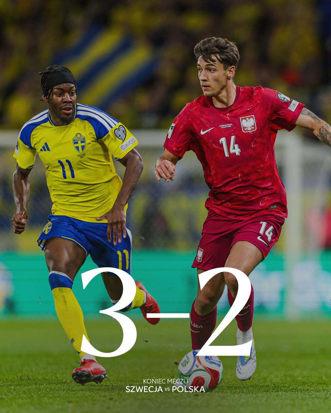Szwecja - Polska 3:2, 31.03.2026