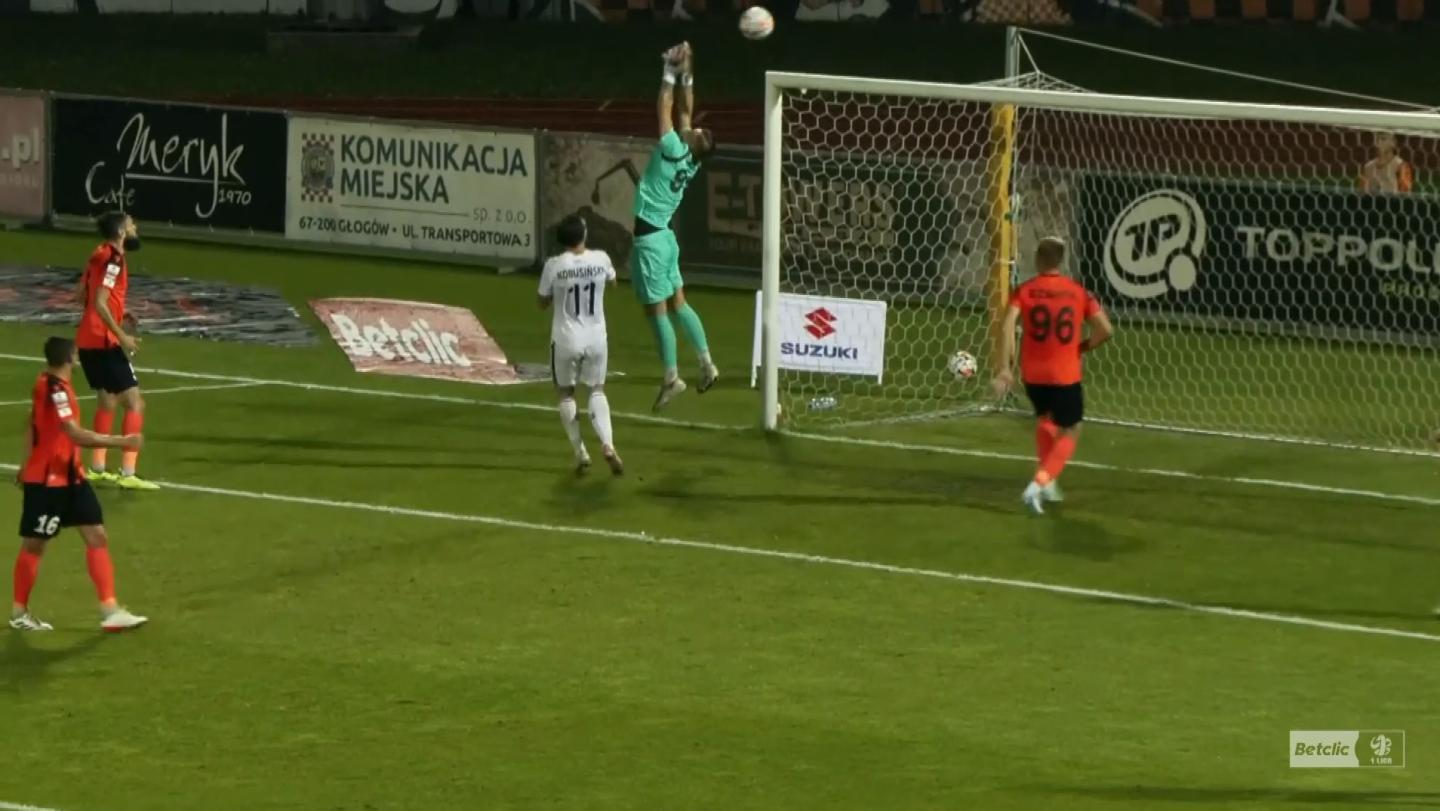 Chrobry Głogów - Polonia Warszawa 1:2 (30.08.2024)