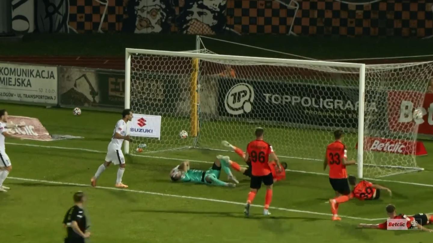 Chrobry Głogów - Polonia Warszawa 1:2 (30.08.2024)