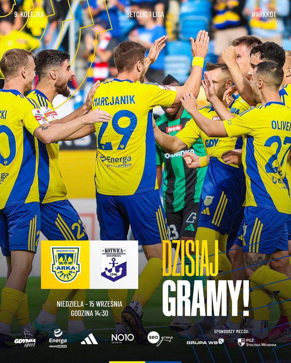 Arka Gdynia - Kotwica Kołobrzeg 5:0, 15.09.2024