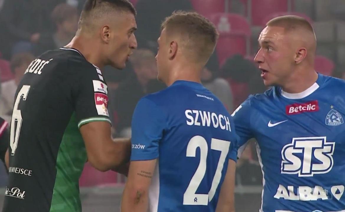 GKS Tychy - Ruch Chorzów 0:1, 16.09.2024 Nemanja Nedić Daniel Szczepan