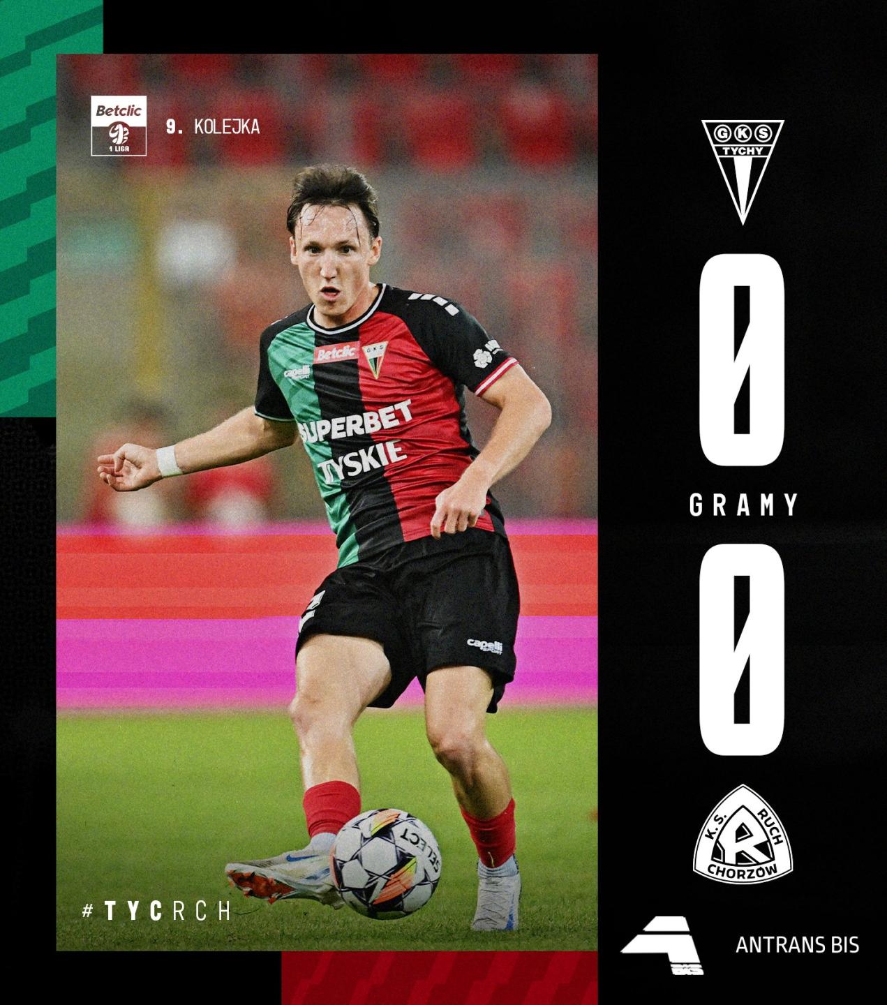 GKS Tychy - Ruch Chorzów 0:1, 16.09.2024