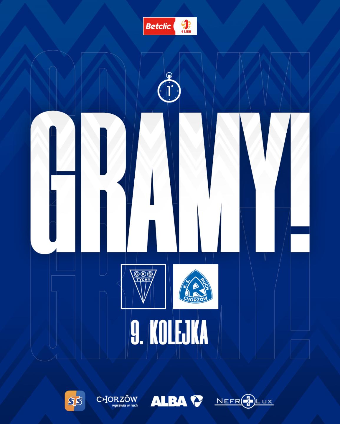 GKS Tychy - Ruch Chorzów 0:1, 16.09.2024