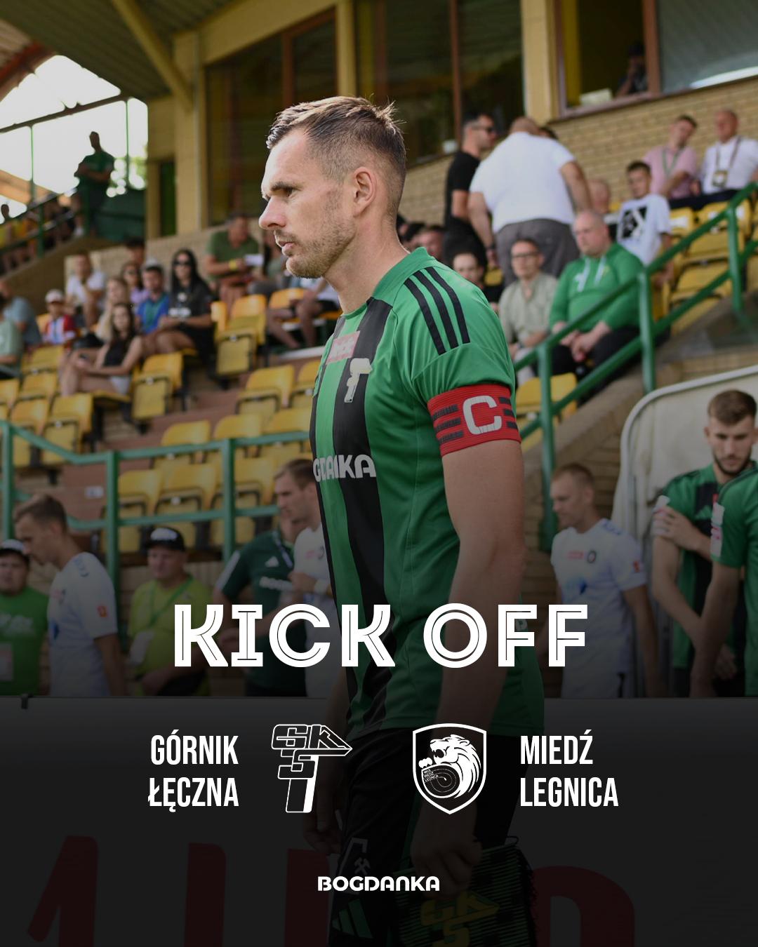 Górnik Łęczna - Miedź Legnica 1:2, 15.09.2024