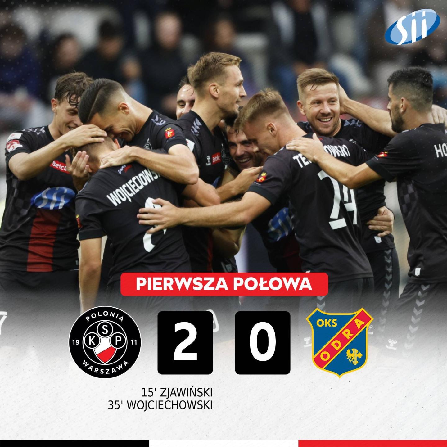 Polonia Warszawa - Odra Opola 3:0, 14.09.2024