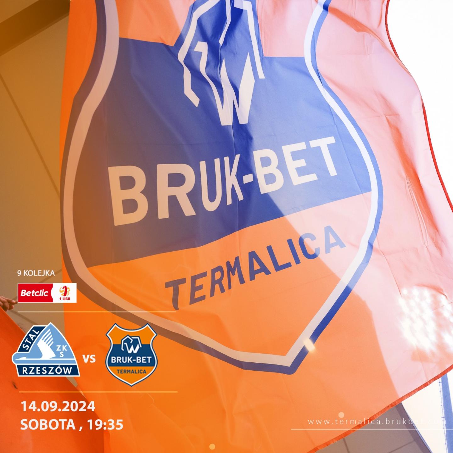Stal Rzeszów - Bruk-Bet Termalica Nieciecza 1:2, 14.09.2024