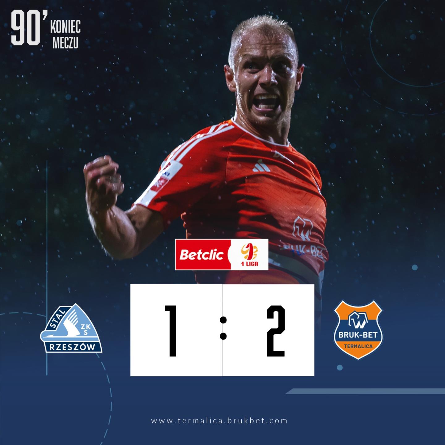 Stal Rzeszów - Bruk-Bet Termalica Nieciecza 1:2, 14.09.2024