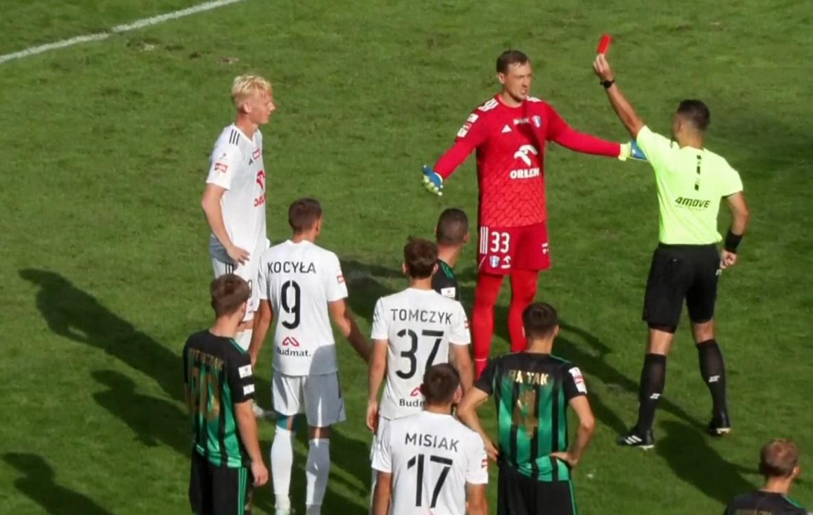 Stal Stalowa Wola - Wisła Płock 1:3, 14.09.2024 Andrias Endmundsson