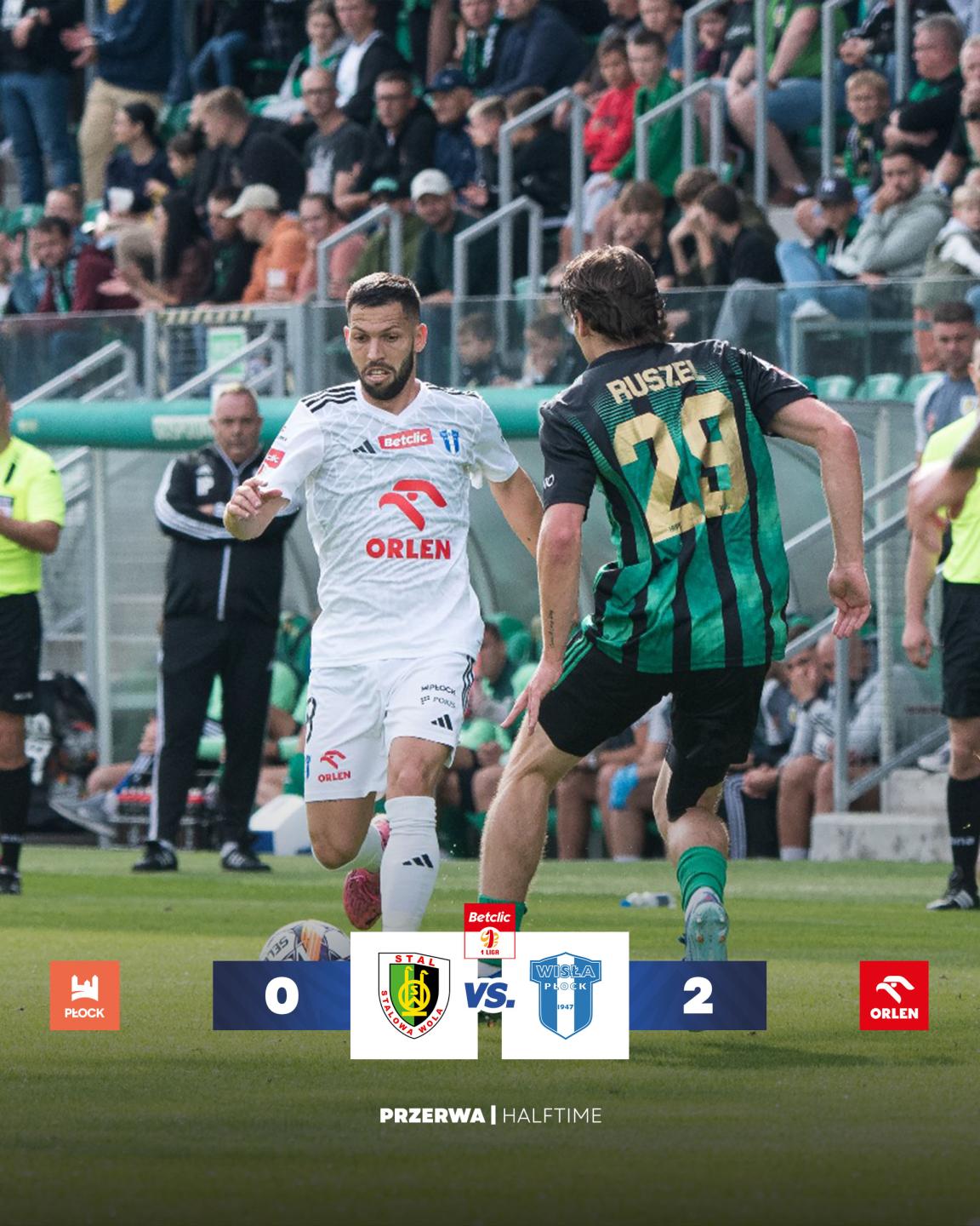 Stal Stalowa Wola - Wisła Płock 1:3, 14.09.2024