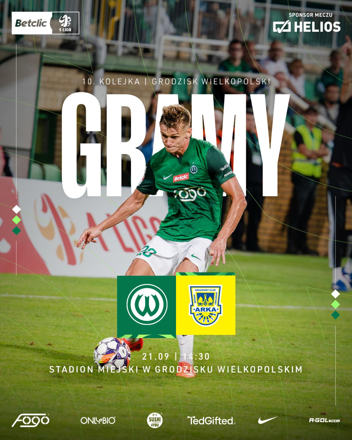 Warta Poznań - Arka Gdynia 0:1, 21.09.2024