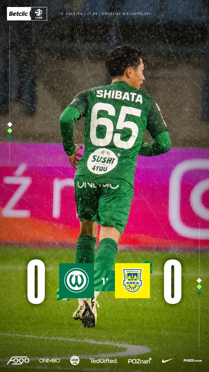 Warta Poznań - Arka Gdynia 0:1, 21.09.2024