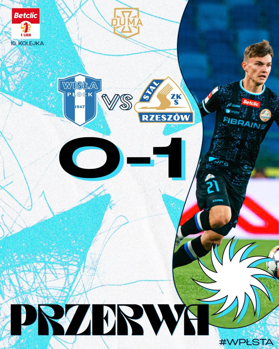 Wisła Płock - Stal Rzeszów 1:1, 20.09.2024