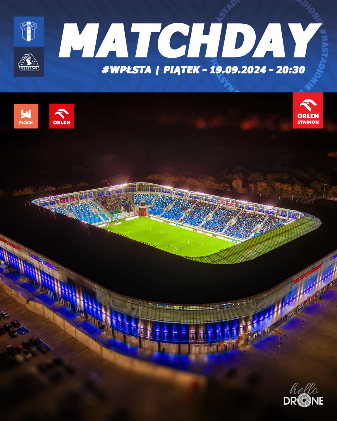 Wisła Płock - Stal Rzeszów 1:1, 20.09.2024