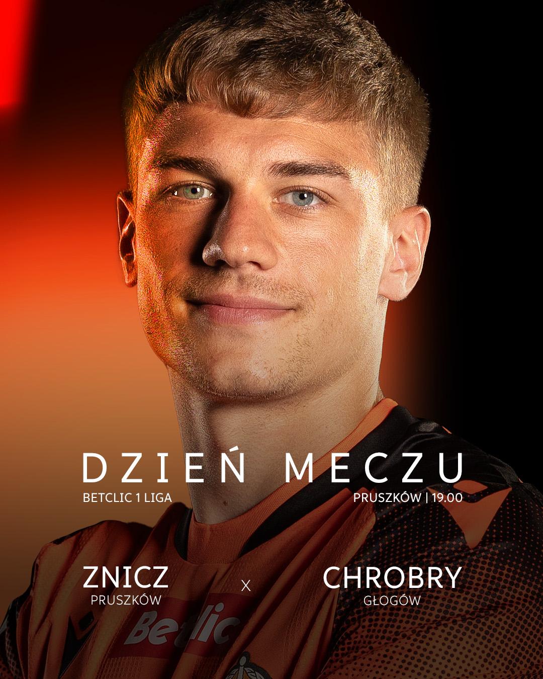 Znicz Pruszków - Chrobry Głogów 2:3, 16.09.2024