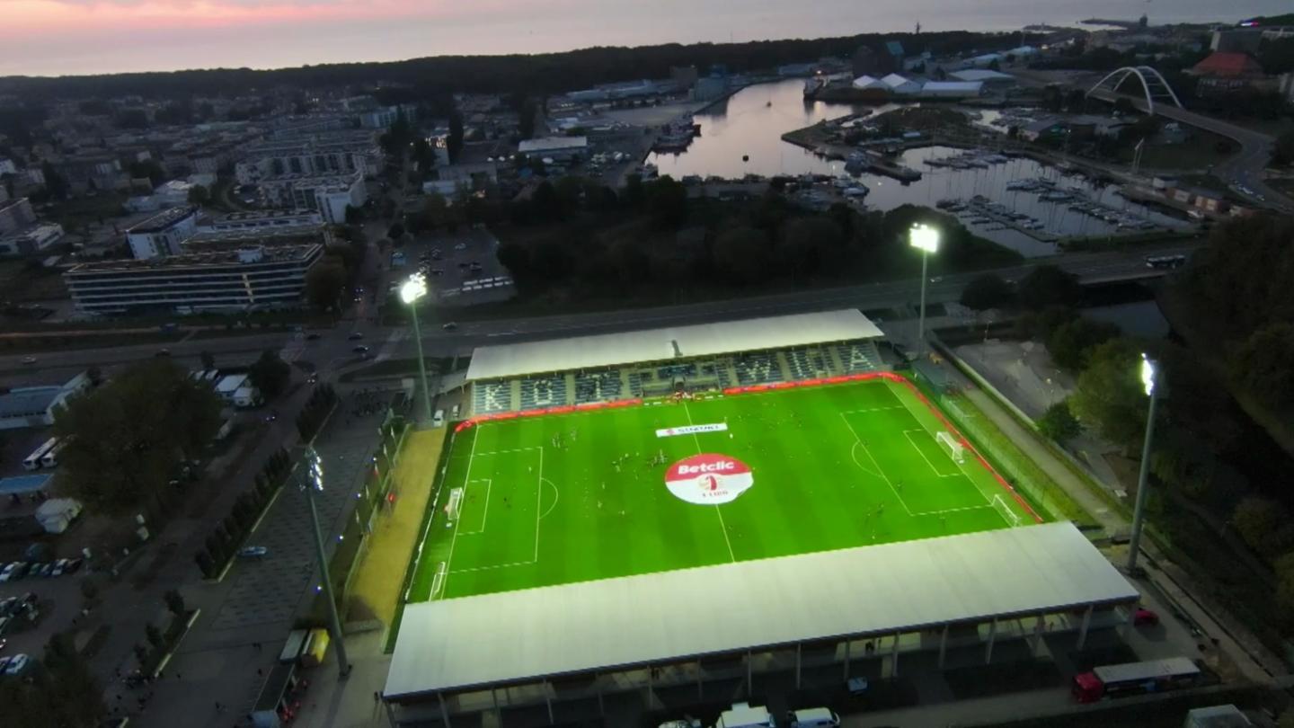 Kotwica Kołobrzeg - Górnik Łęczna 1:1, 21.09.2024