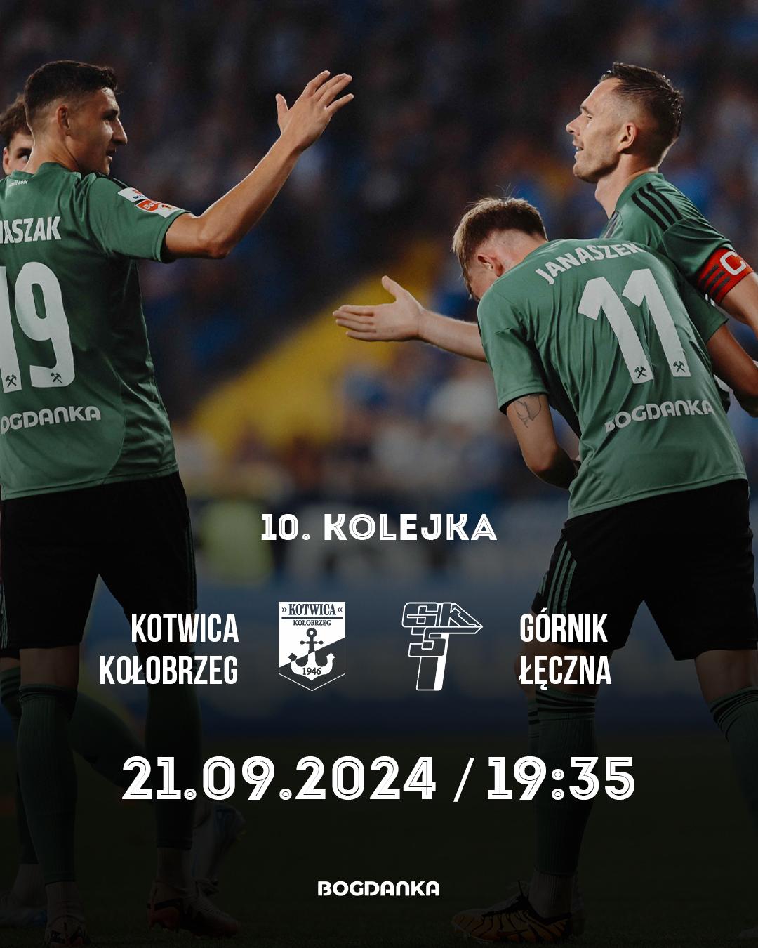 Kotwica Kołobrzeg - Górnik Łęczna 1:1, 21.09.2024