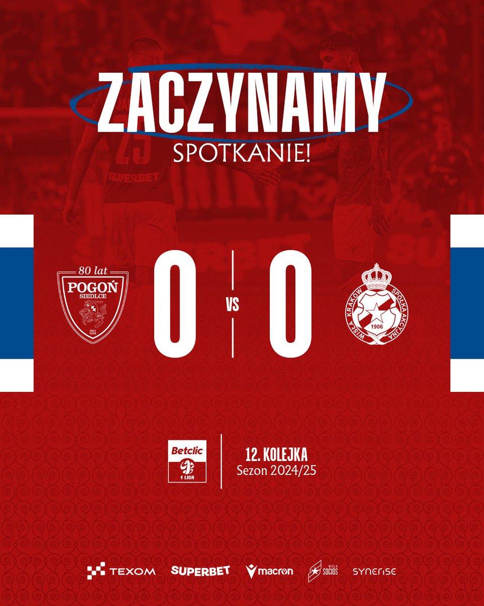 Pogoń Siedlce - Wisła Kraków 1:3, 05.10.2024