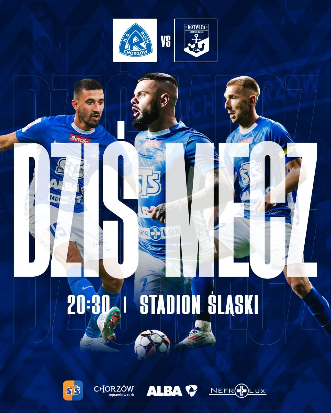 Ruch Chorzów - Kotwica Kołobrzeg 1:0, 04.10.2024