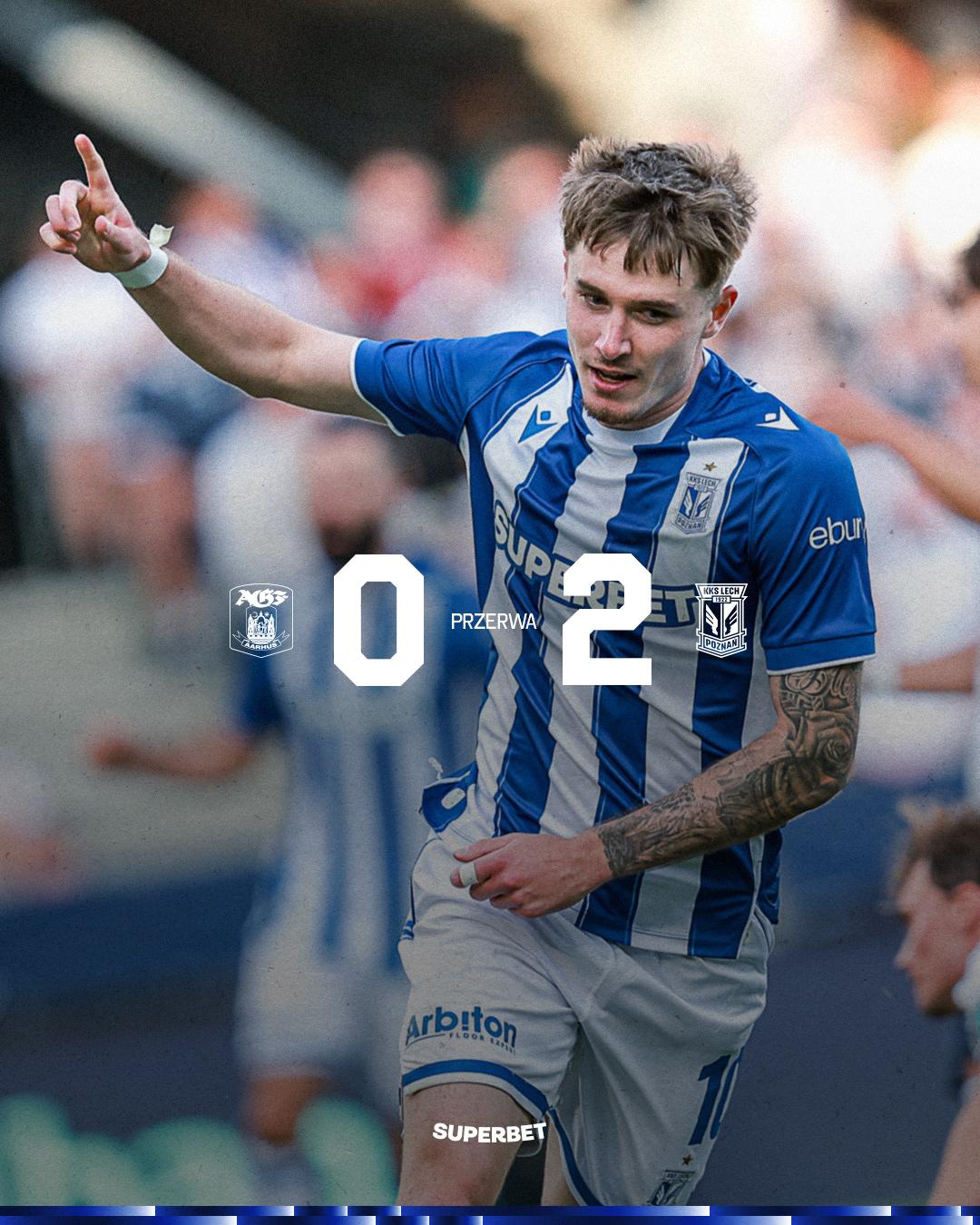 Aarhus GF - Lech Poznań 1:4, 21.07.2026