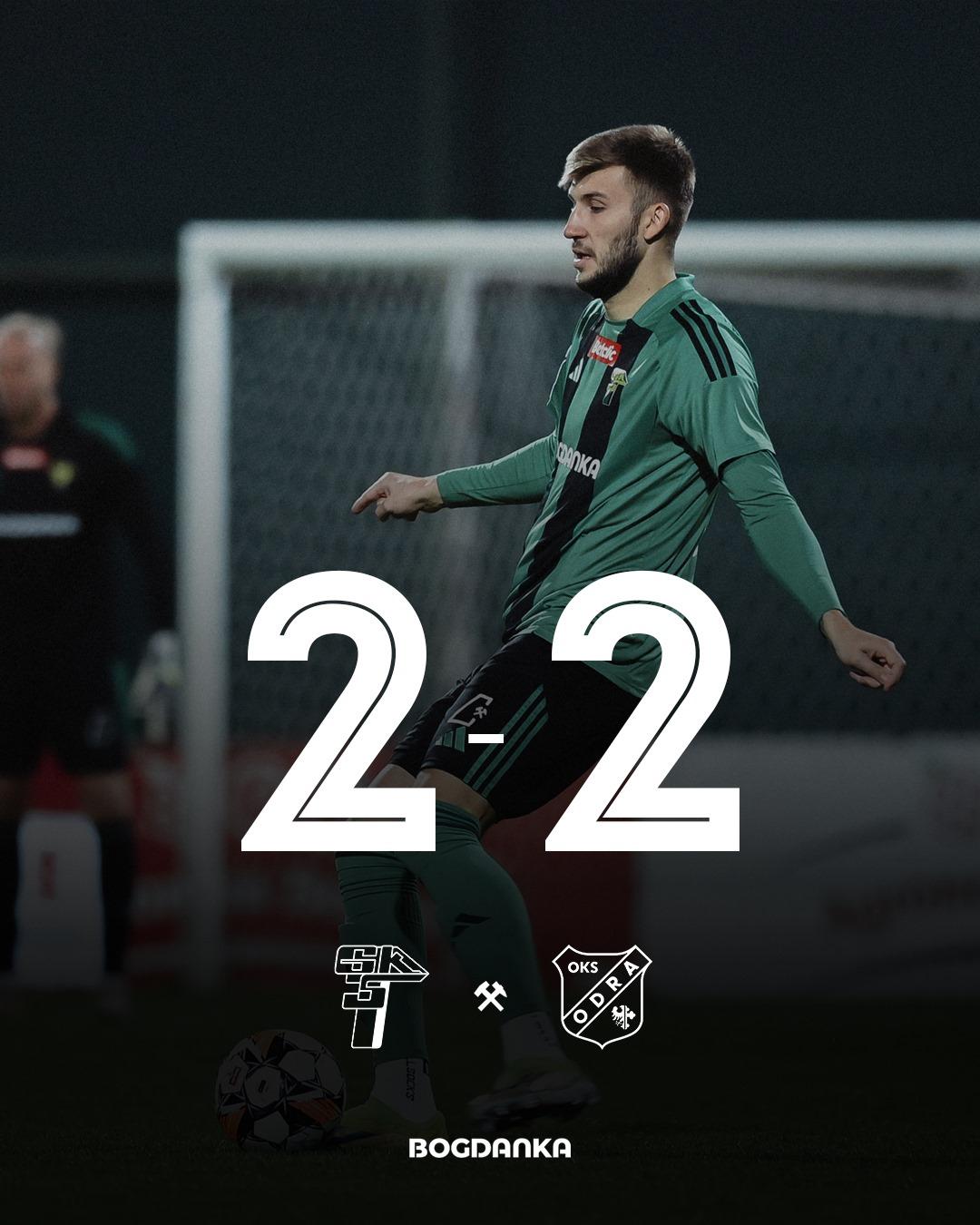 Górnik Łęczna - Odra Opole 2:2, 18.10.2024