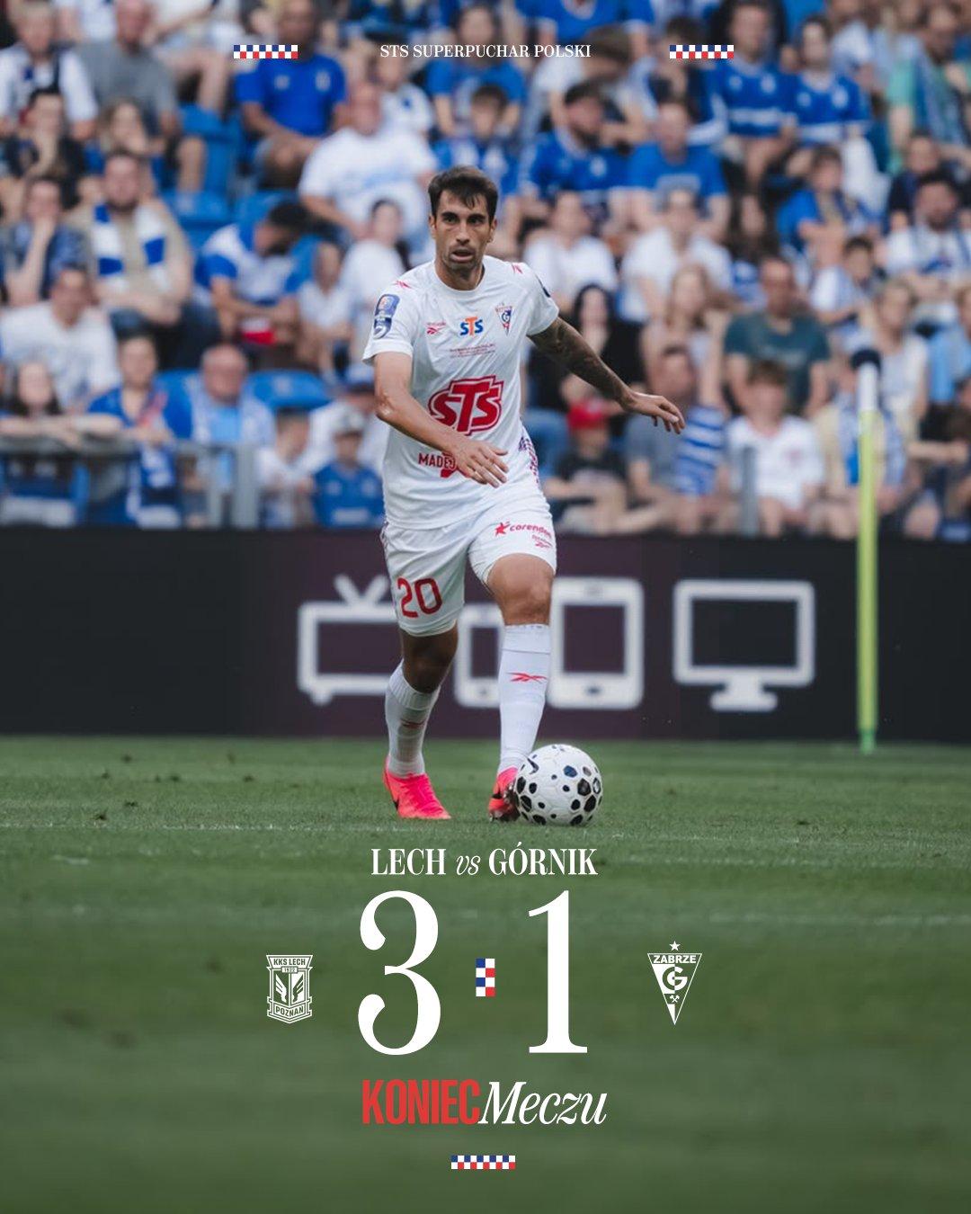 Lech Poznań - Górnik Zabrze 3:1, 16.07.2026