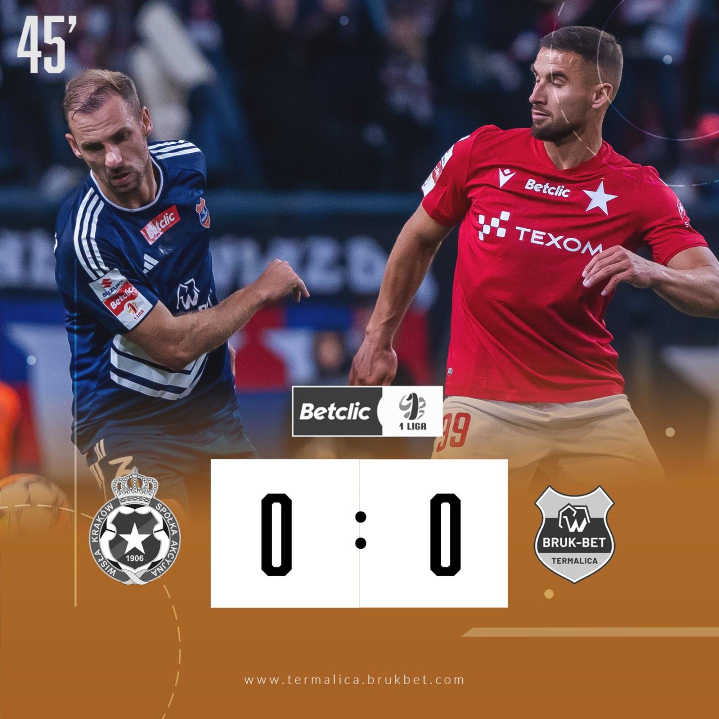 Wisła Kraków - Bruk-Bet Termalica Nieciecza 2:0, 18.10.2024