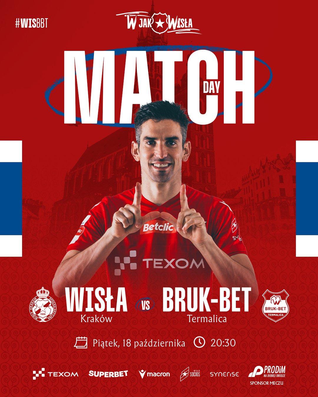 Wisła Kraków - Bruk-Bet Termalica Nieciecza 2:0, 18.10.2024