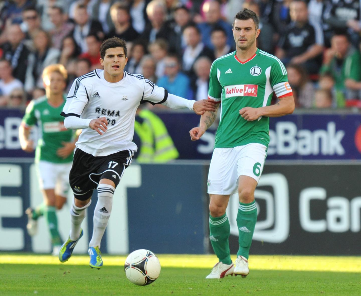 Rosenborg Trondheim - Legia Warszawa 2:1 (30.08.2012)
