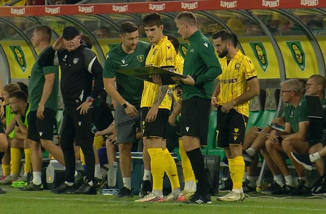 GKS Katowice - MŠK Žilina 3:1, 30.07.2026 Ilja Szkurin Mateusz Wdowiak