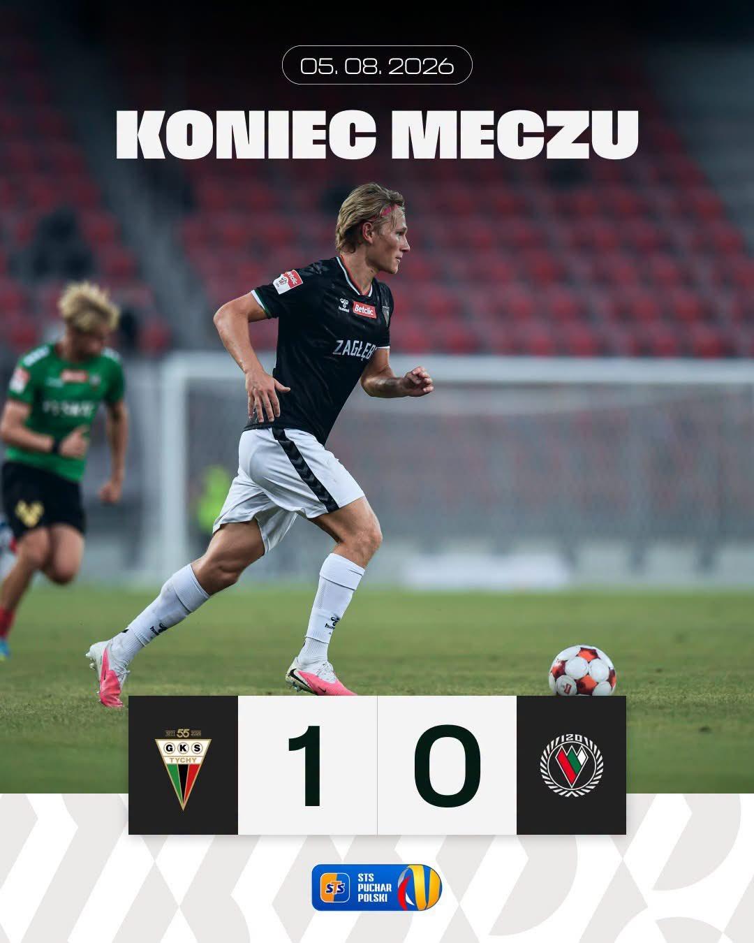 GKS Tychy - Zagłębie Sosnowiec 1:0, 05.08.2026