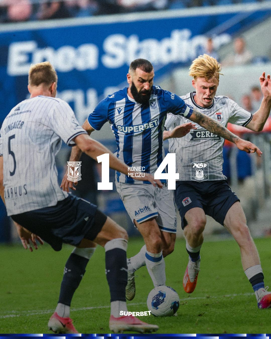 Lech Poznań - Aarhus GF 1:4 (k 3:4), 29.07.2026