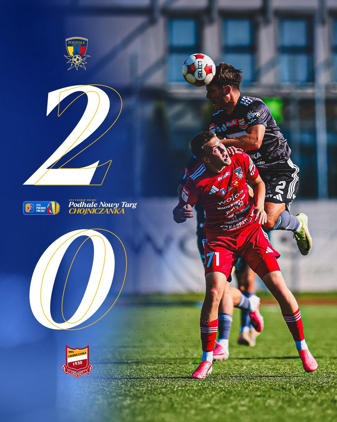 Podhale Nowy Targ - Chojniczanka Chojnice 2:0, 05.08.2026