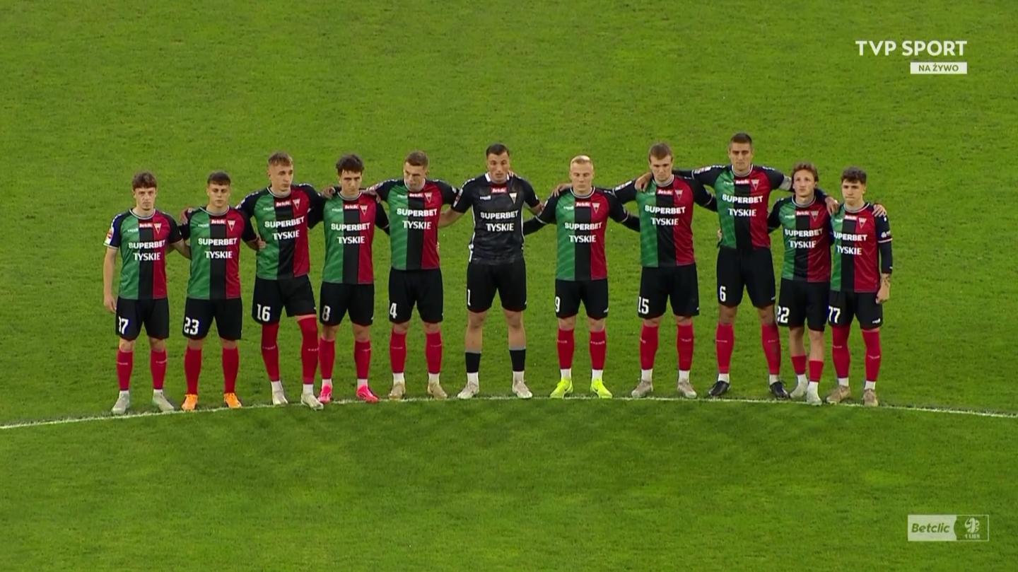 GKS Tychy - Znicz Pruszków 1:1 (28.10.2024)