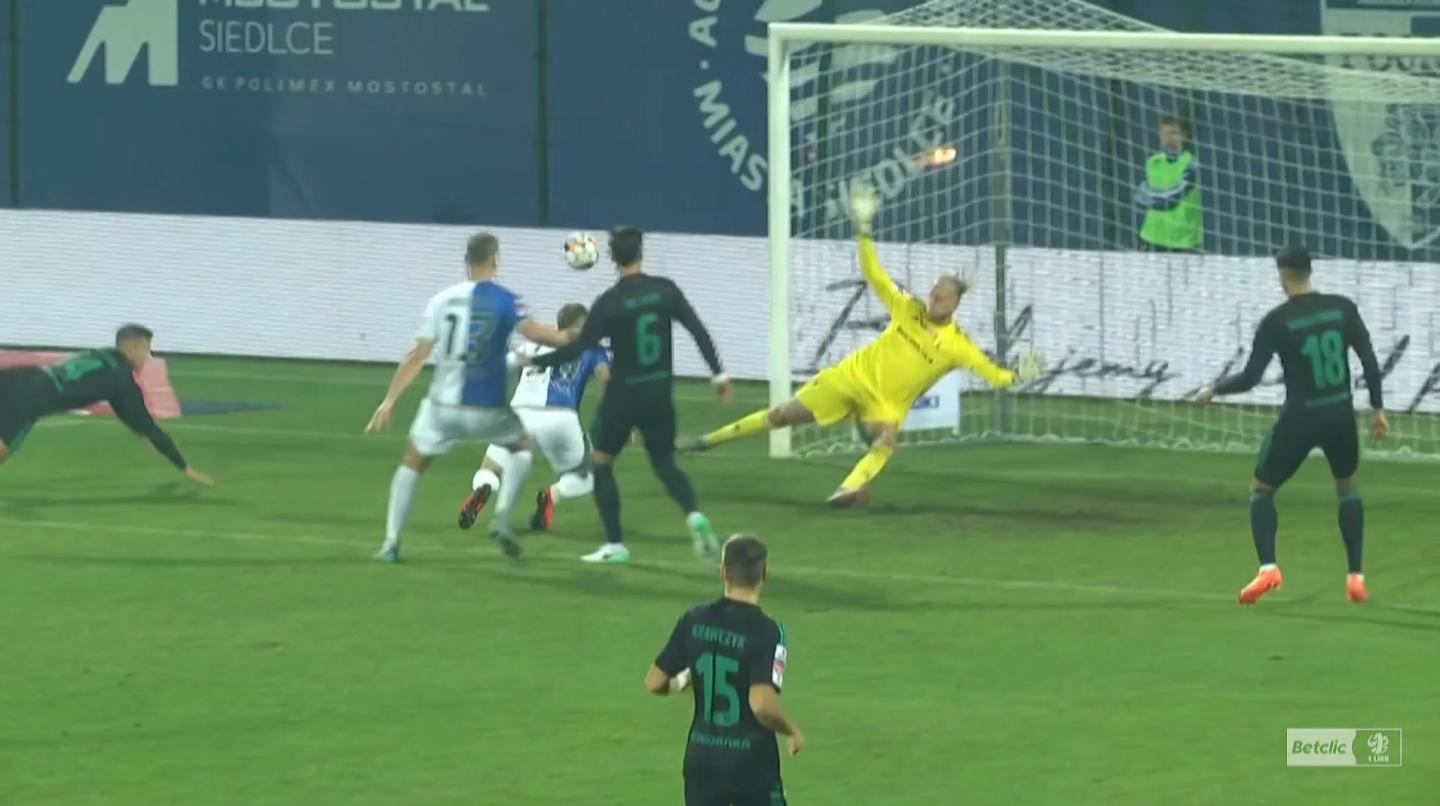 Pogoń Siedlce - Górnik Łęczna 1:1 (26.10.2024)