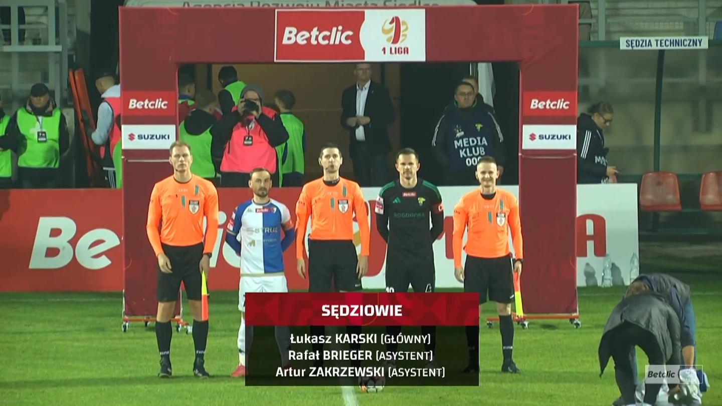 Pogoń Siedlce - Górnik Łęczna 1:1 (26.10.2024)