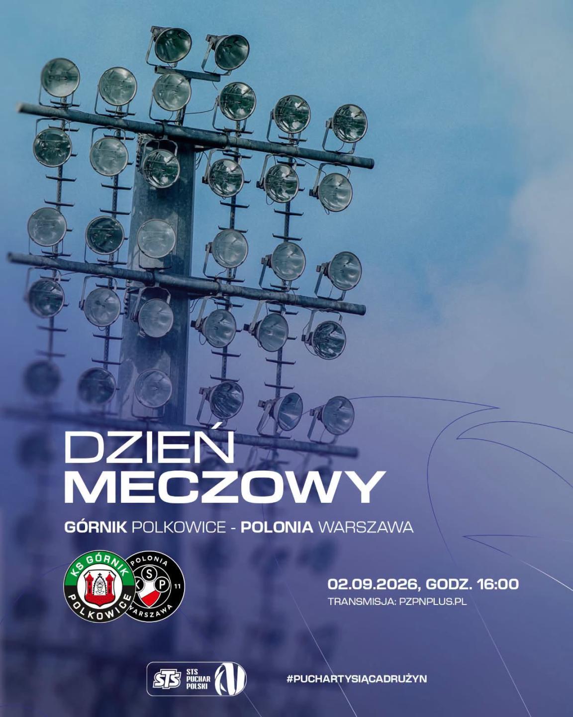 Górnik Polkowice - Polonia Warszawa 0:1, 02.09.2026