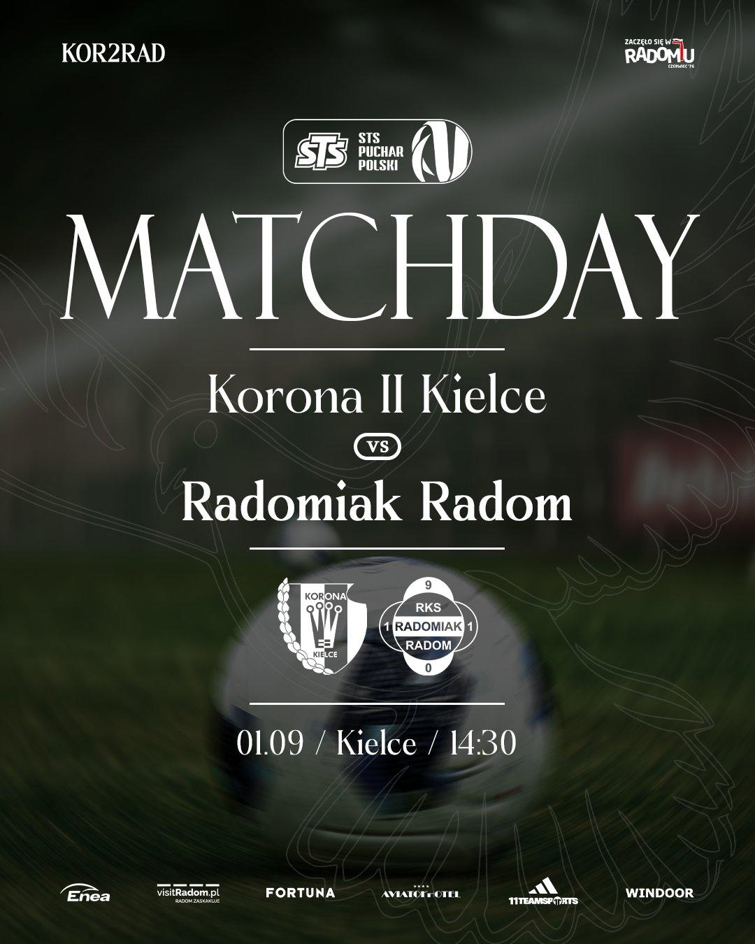 Korona II Kielce - Radomiak Radom 0:1, 01.09.2026