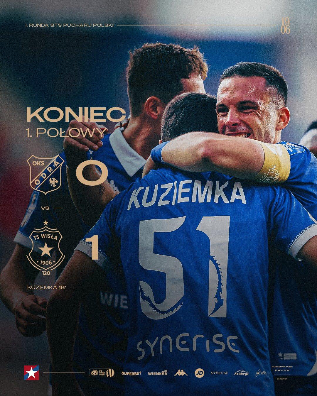 Odra Opole - Wisła Kraków 2:1, 01.09.2026