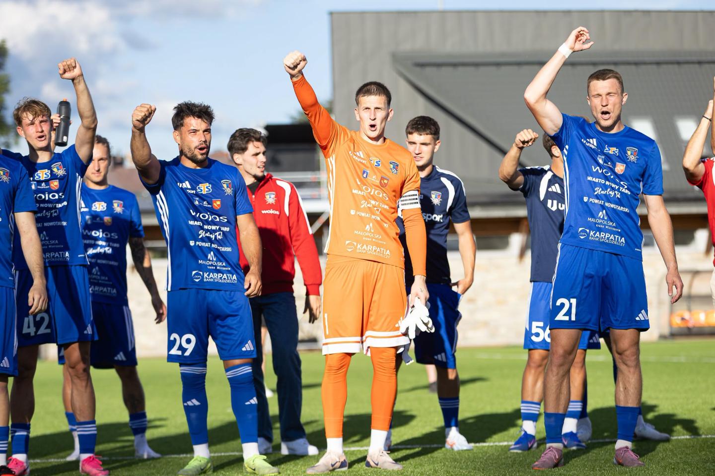 Podhale Nowy Targ - Pogoń Grodzisk Mazowiecki 3:1, 01.09.2026