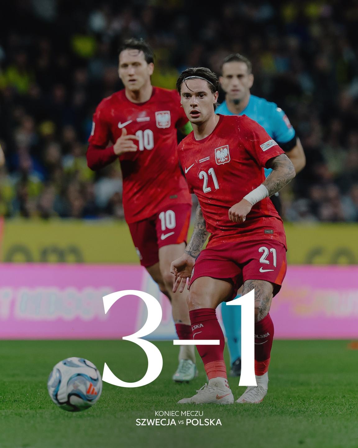 Szwecja - Polska 3:1, 28.09.2026