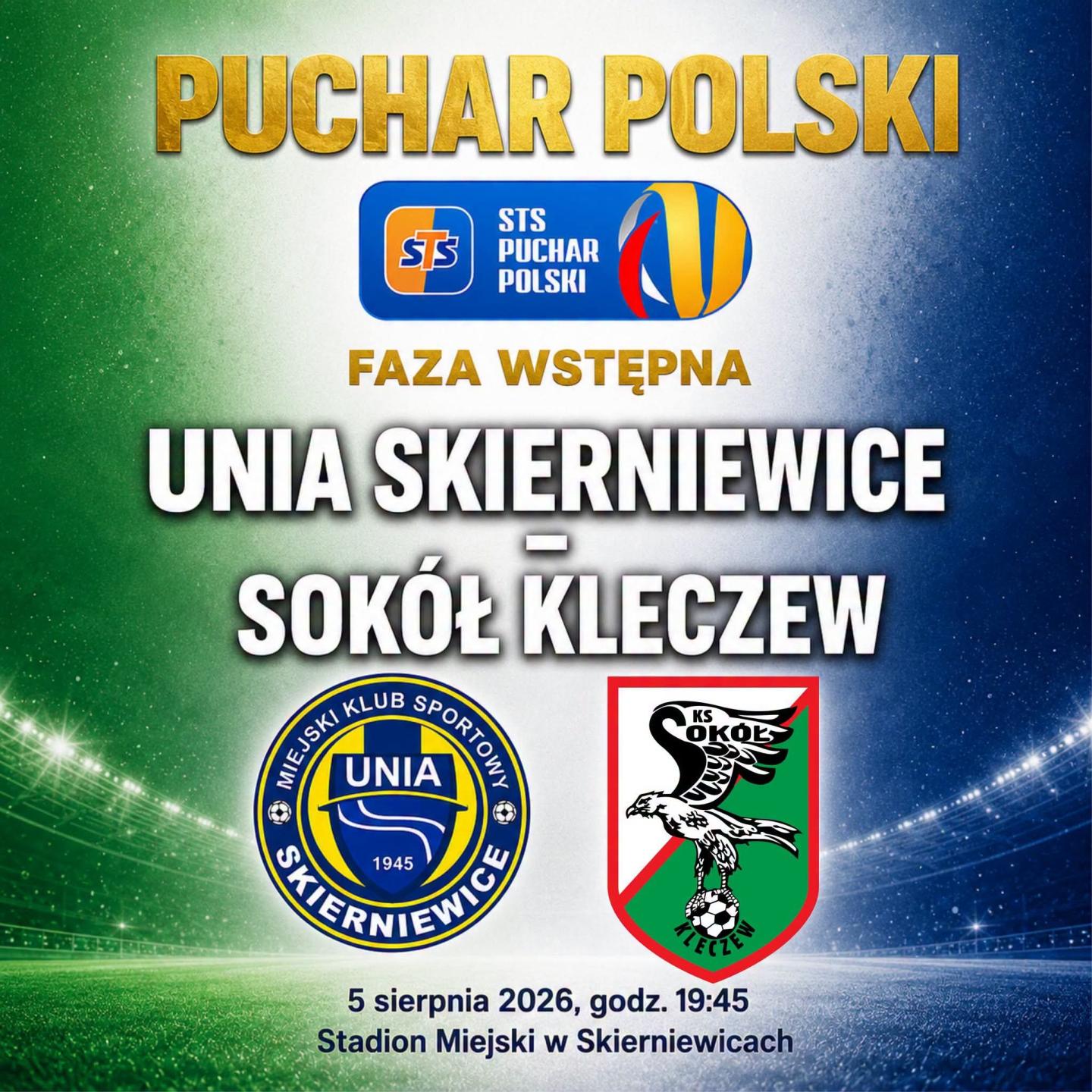 Unia Skierniewice - Sokół Kleczew 2:2, k. 1-4, 05.08.2026
