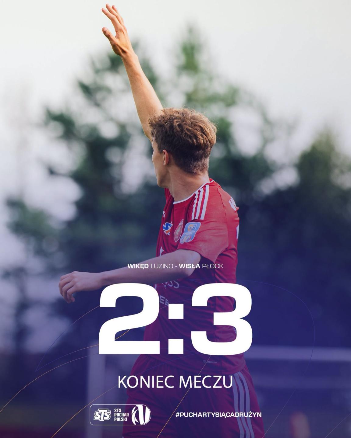 Wikęd Luzino - Wisła Płock 2:3, 02.09.2026