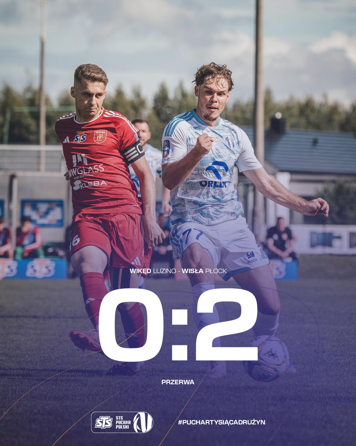 Wikęd Luzino - Wisła Płock 2:3, 02.09.2026