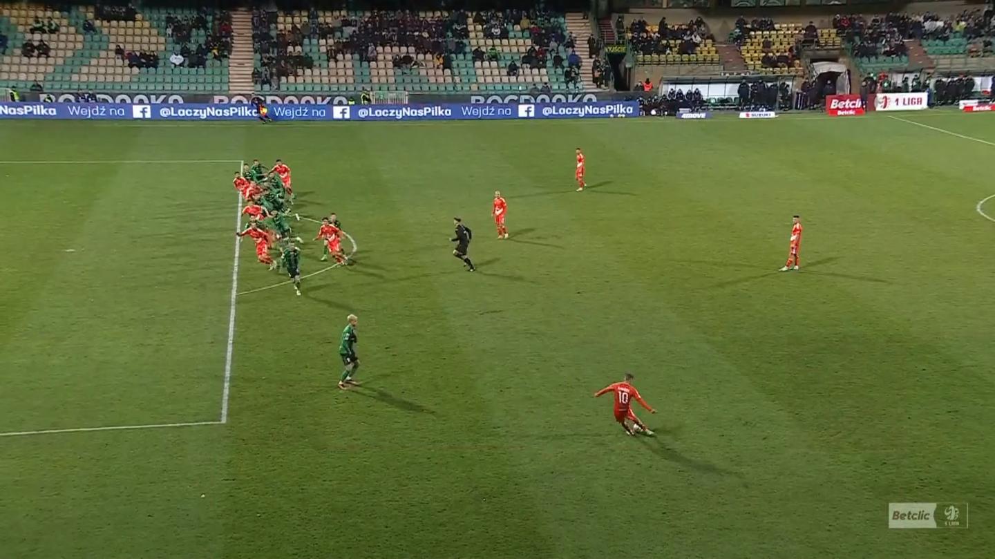 Górnik Łęczna - Bruk-Bet Termalica Nieciecza 0:2, 02.11.2024