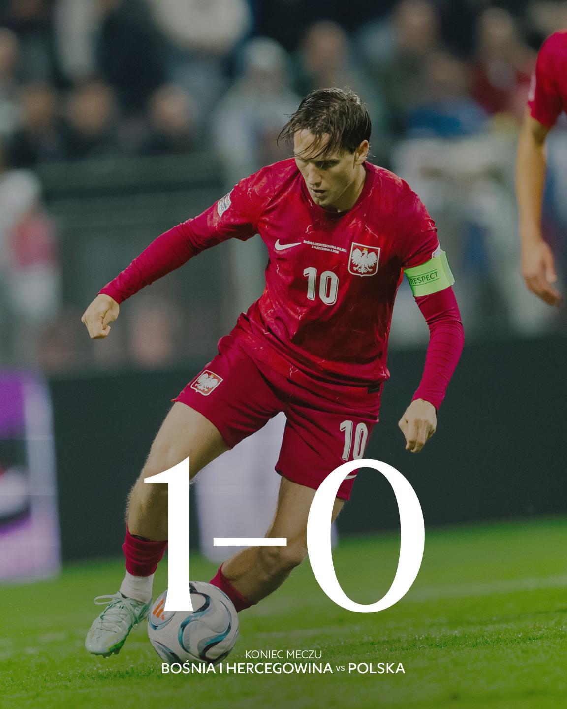 Bośnia i Hercegowina - Polska 1:0, 05.10.2026