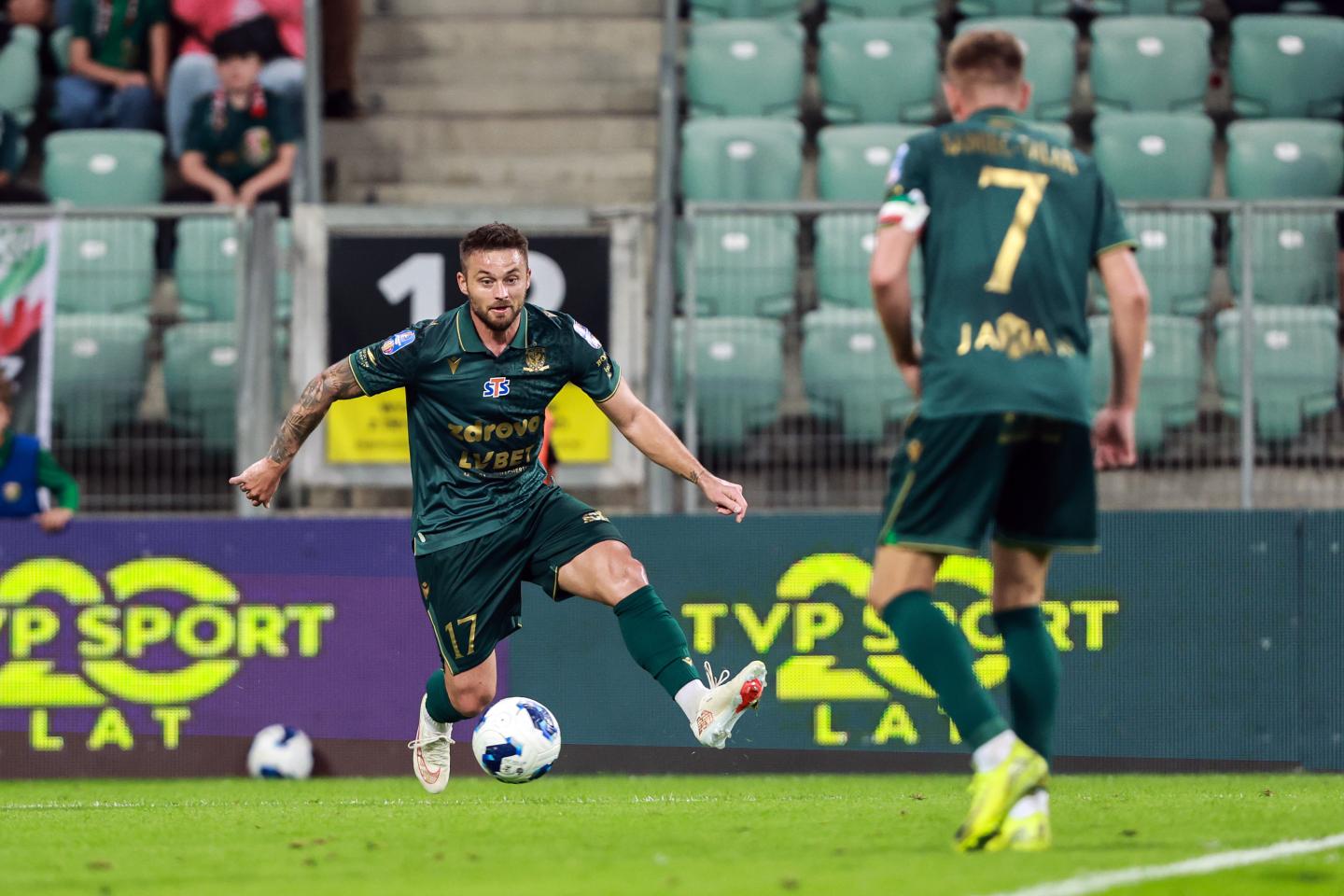 Śląsk Wrocław - Pogoń Szczecin 2:1, 03.09.2026 Karol Linetty