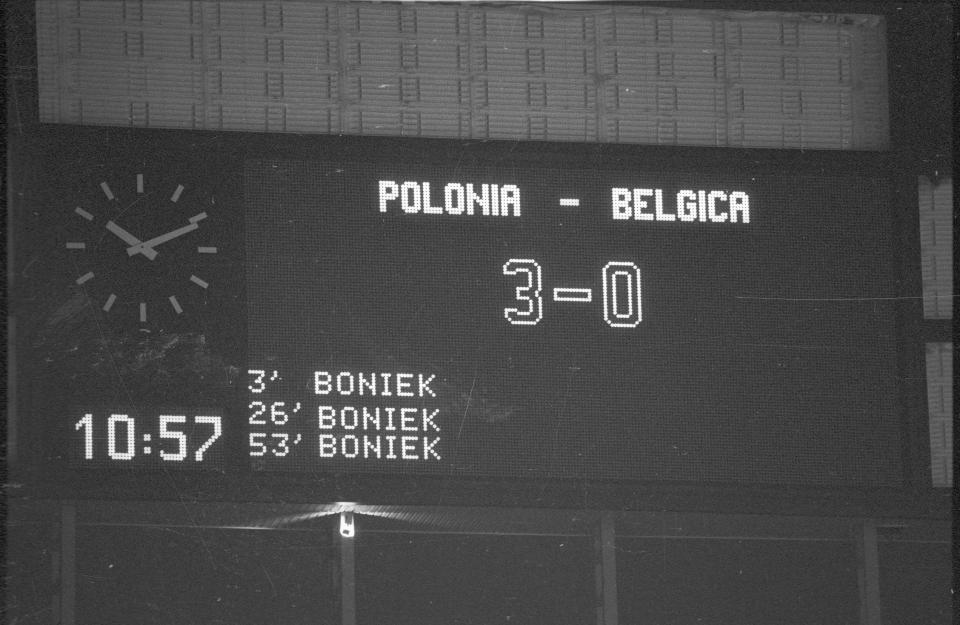 Polska - Belgia 3:0, 28.06.1982